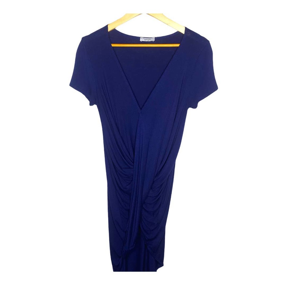 Navy Twist Tee Top